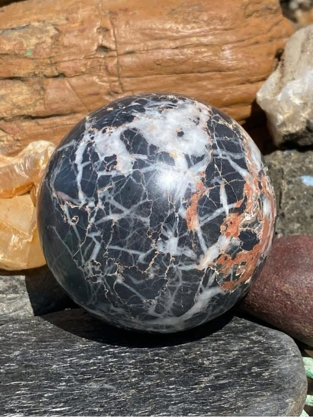 Zebra Jasper Sphere